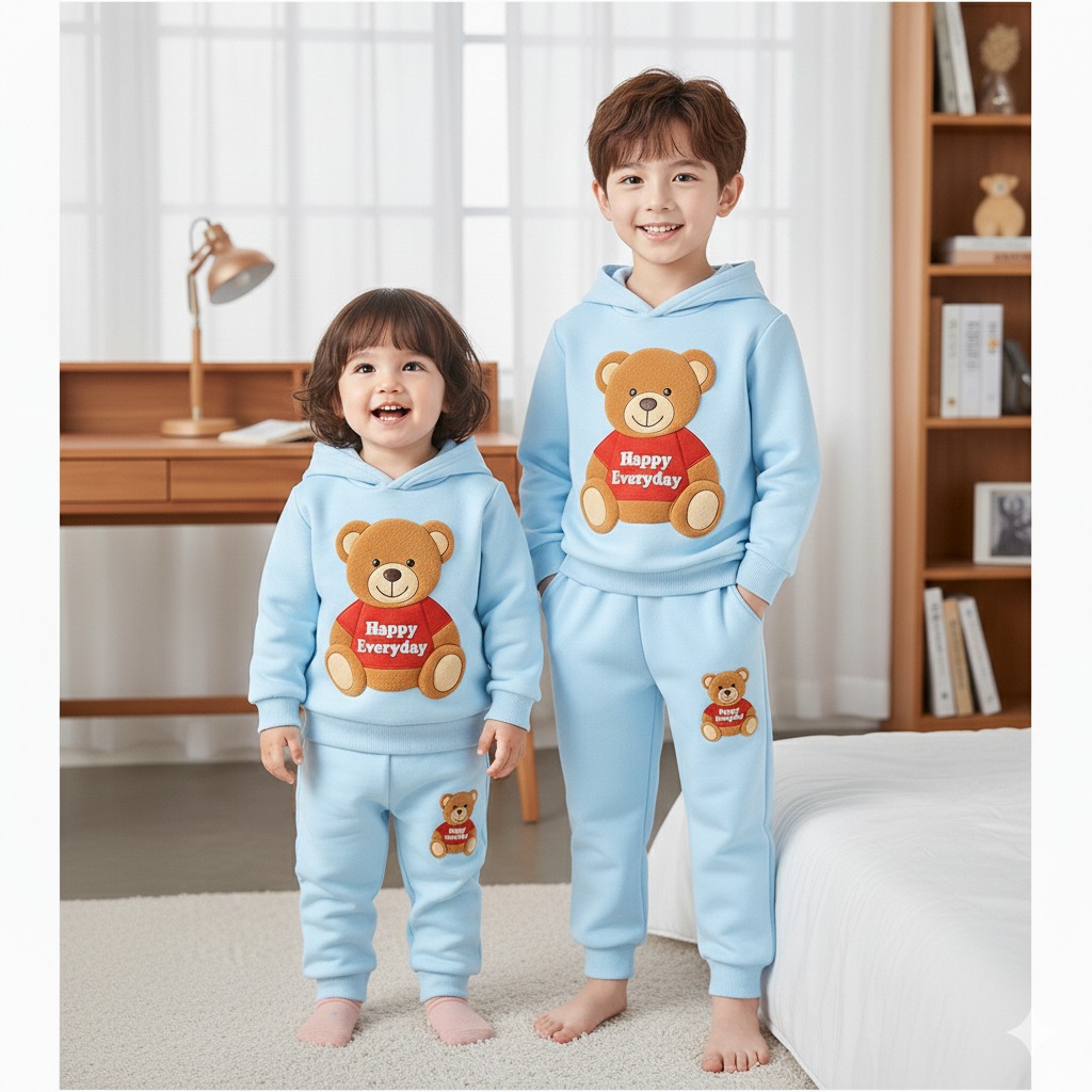 Elegant Stylish Baby Hoodie Set