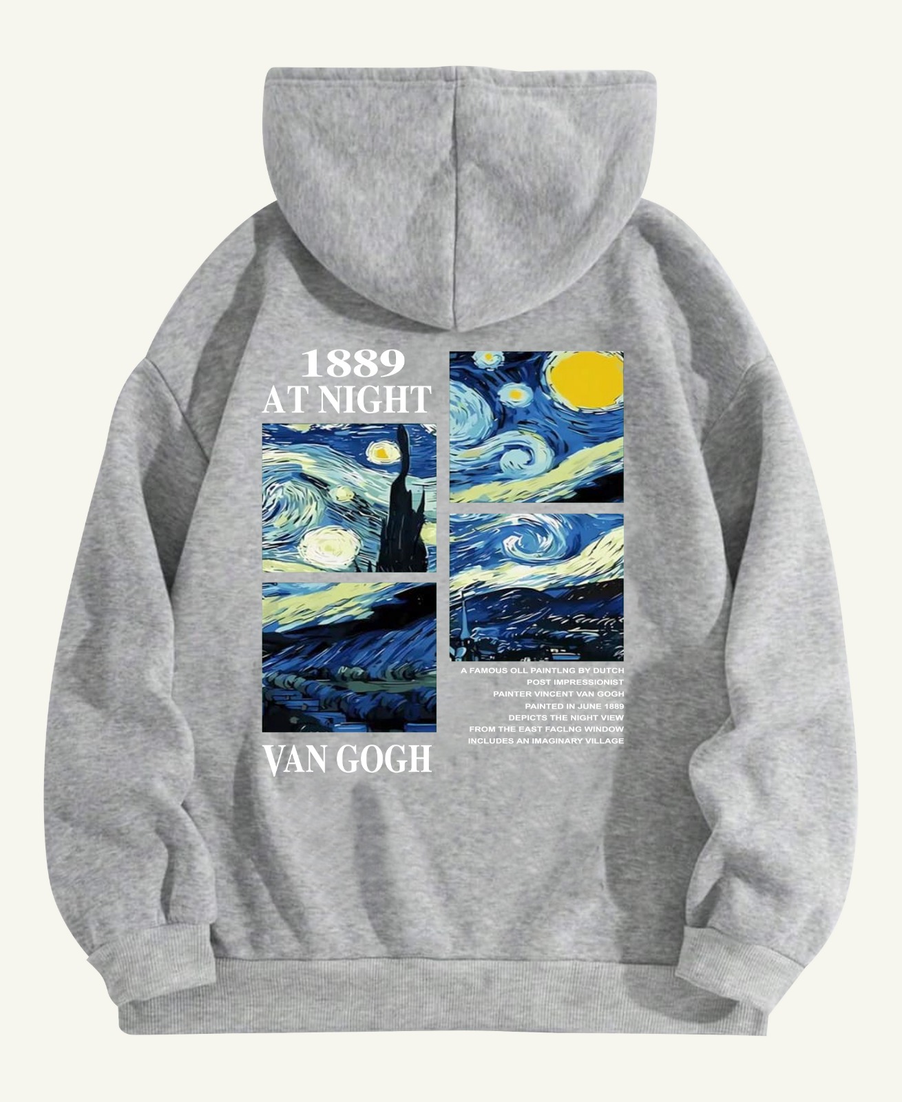 Drop Shoulder Hoodie for Men and Women