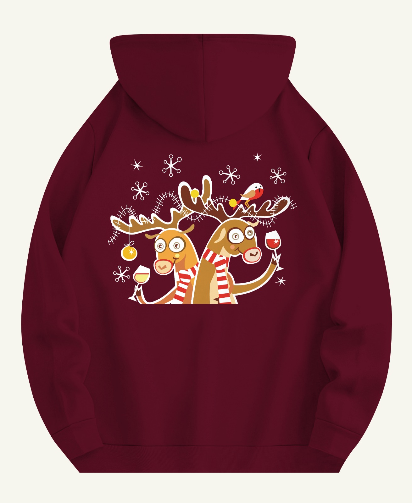 Drop Shoulder Hoodie for Men and Women