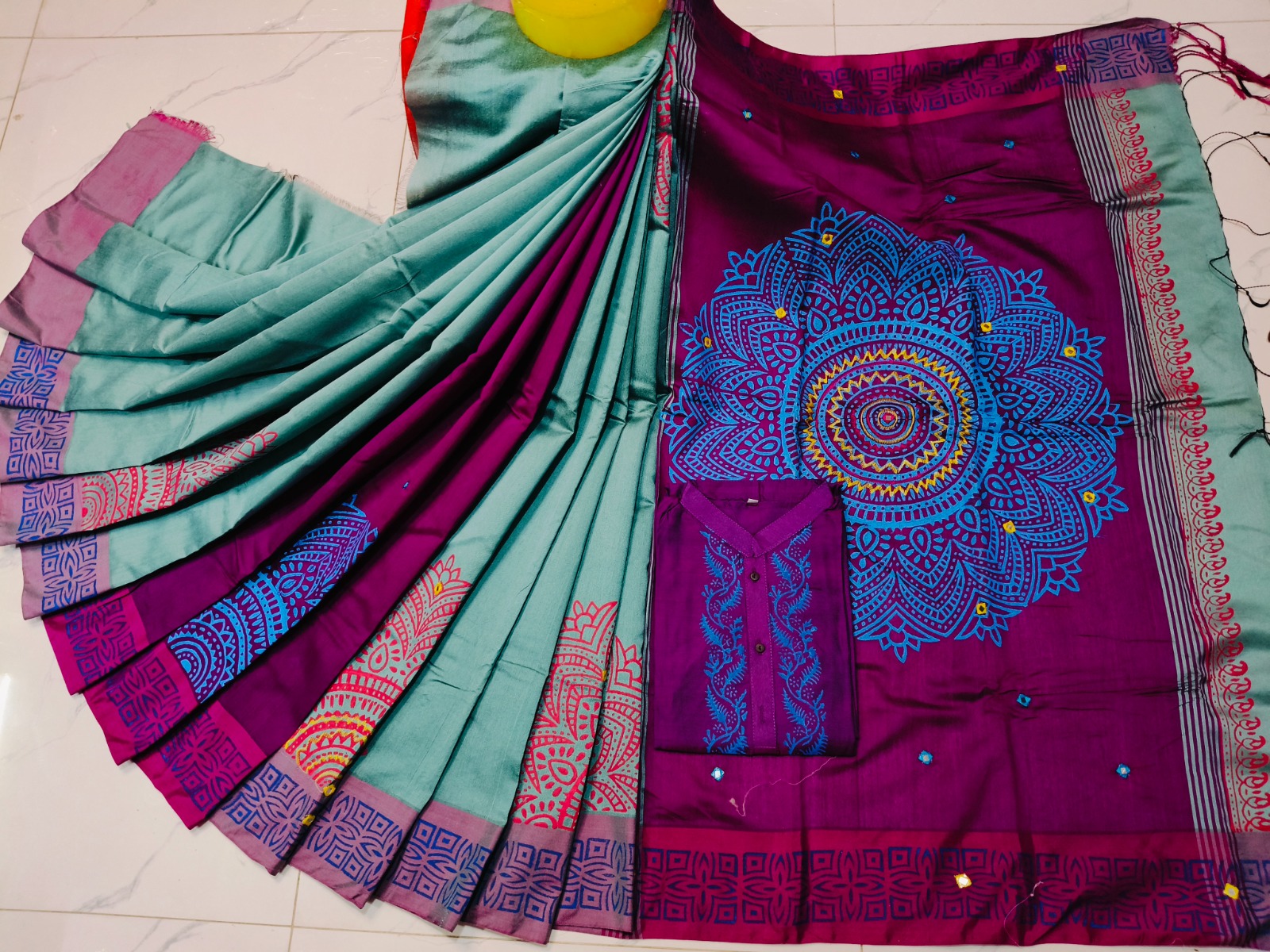 Sharee Panjabi Couple Dress