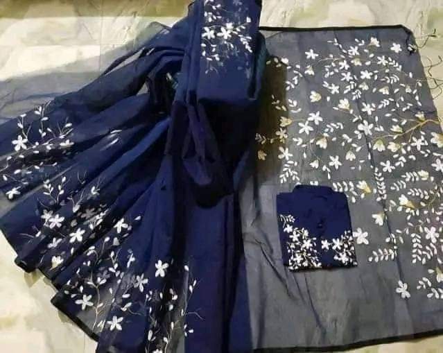 Exclusive Design Hand Print Couple Dress For Sweet Couple