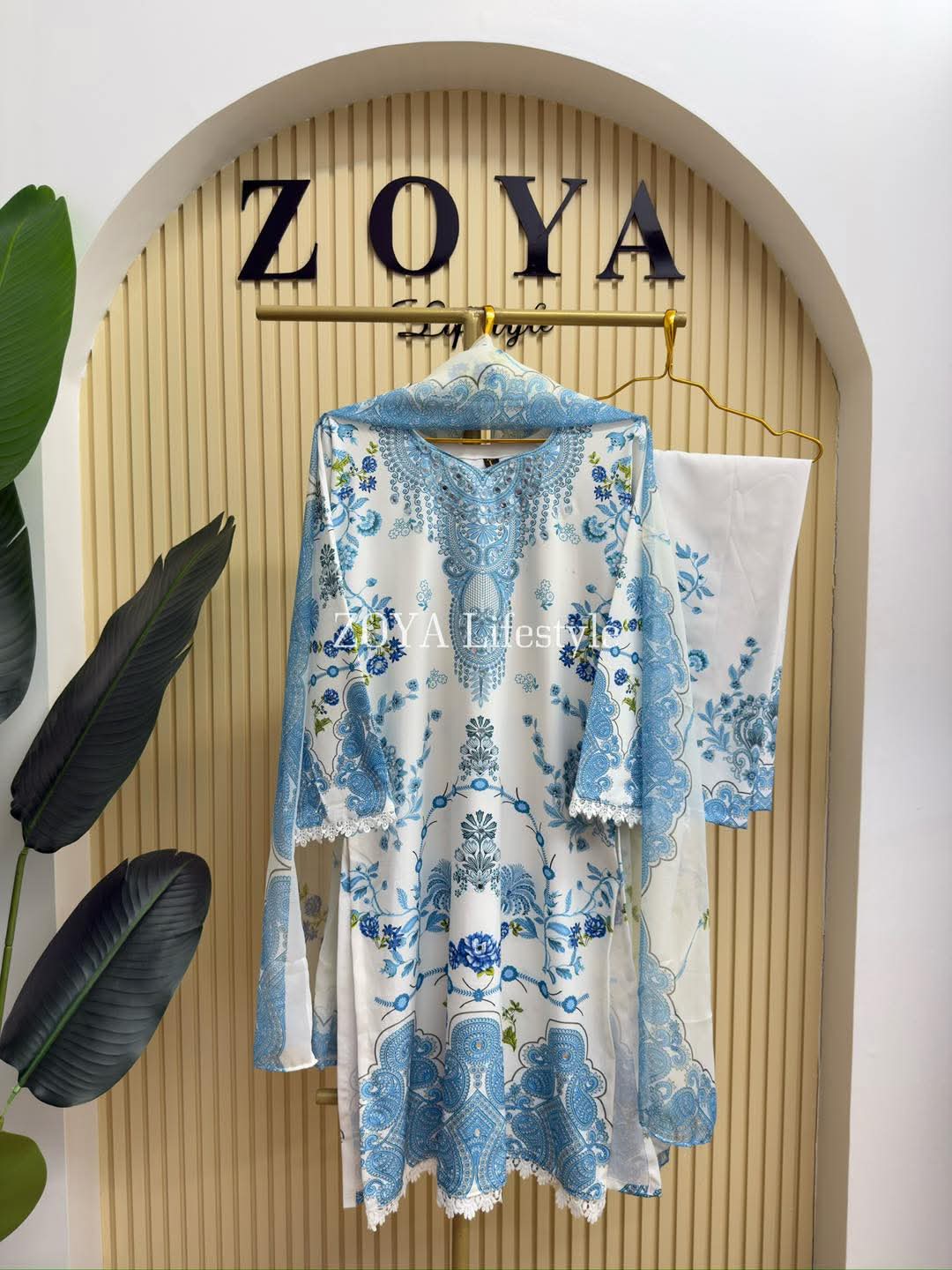 Digital Print Three Piece