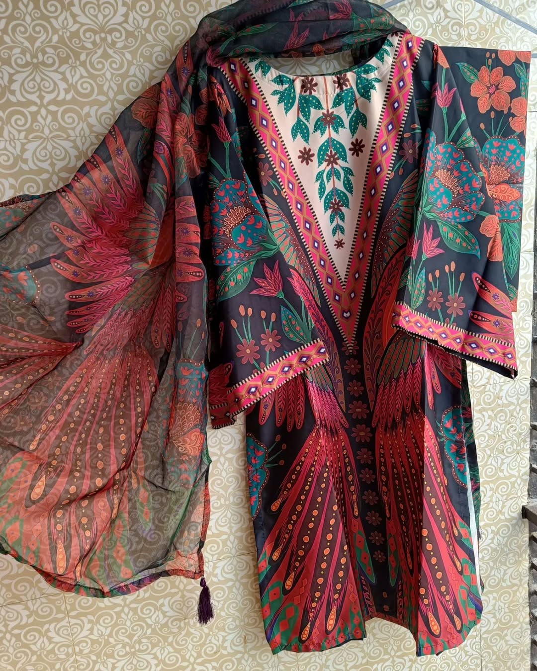 Digital Print Three Piece