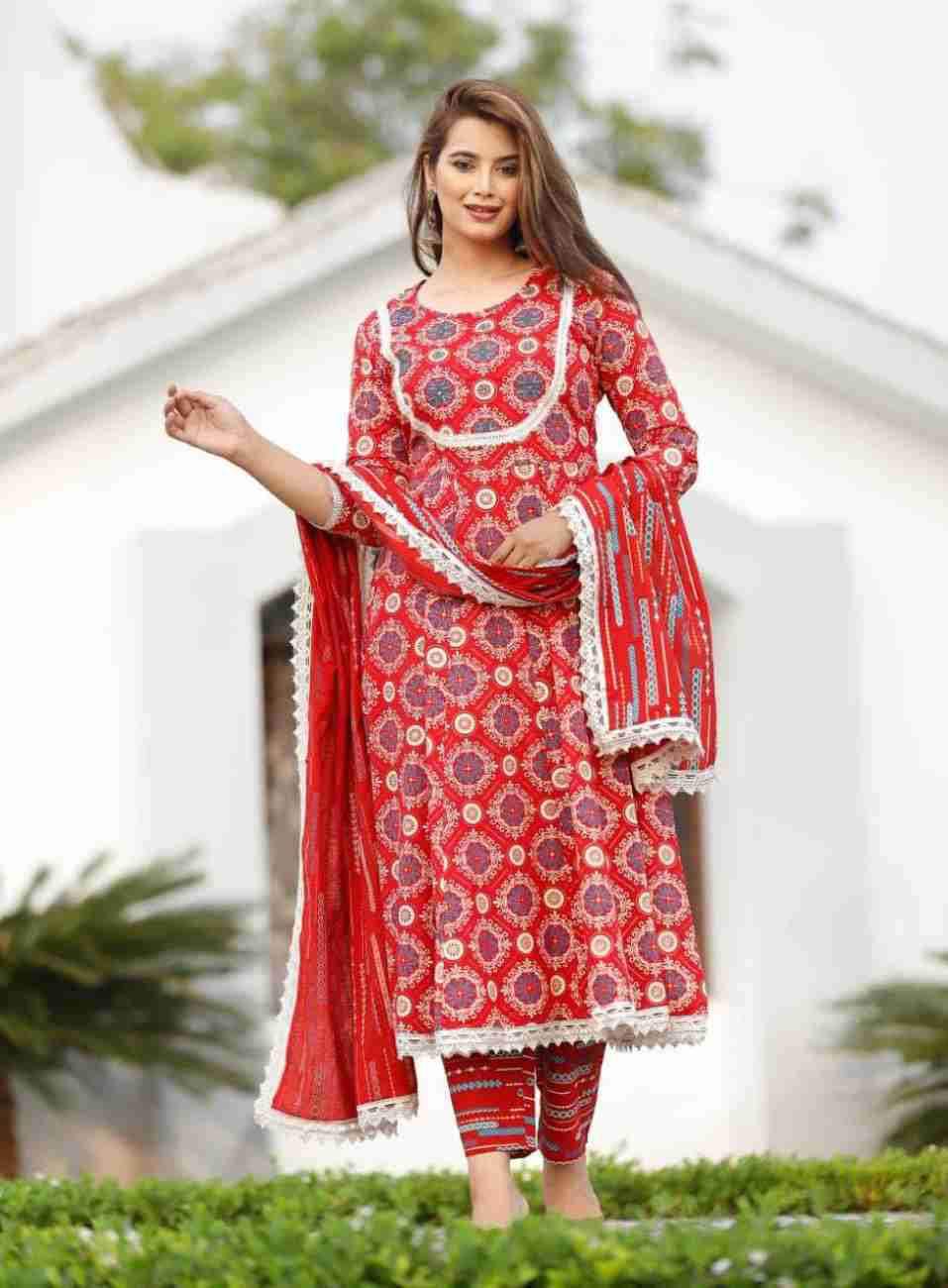 Kurti Gown Three piece