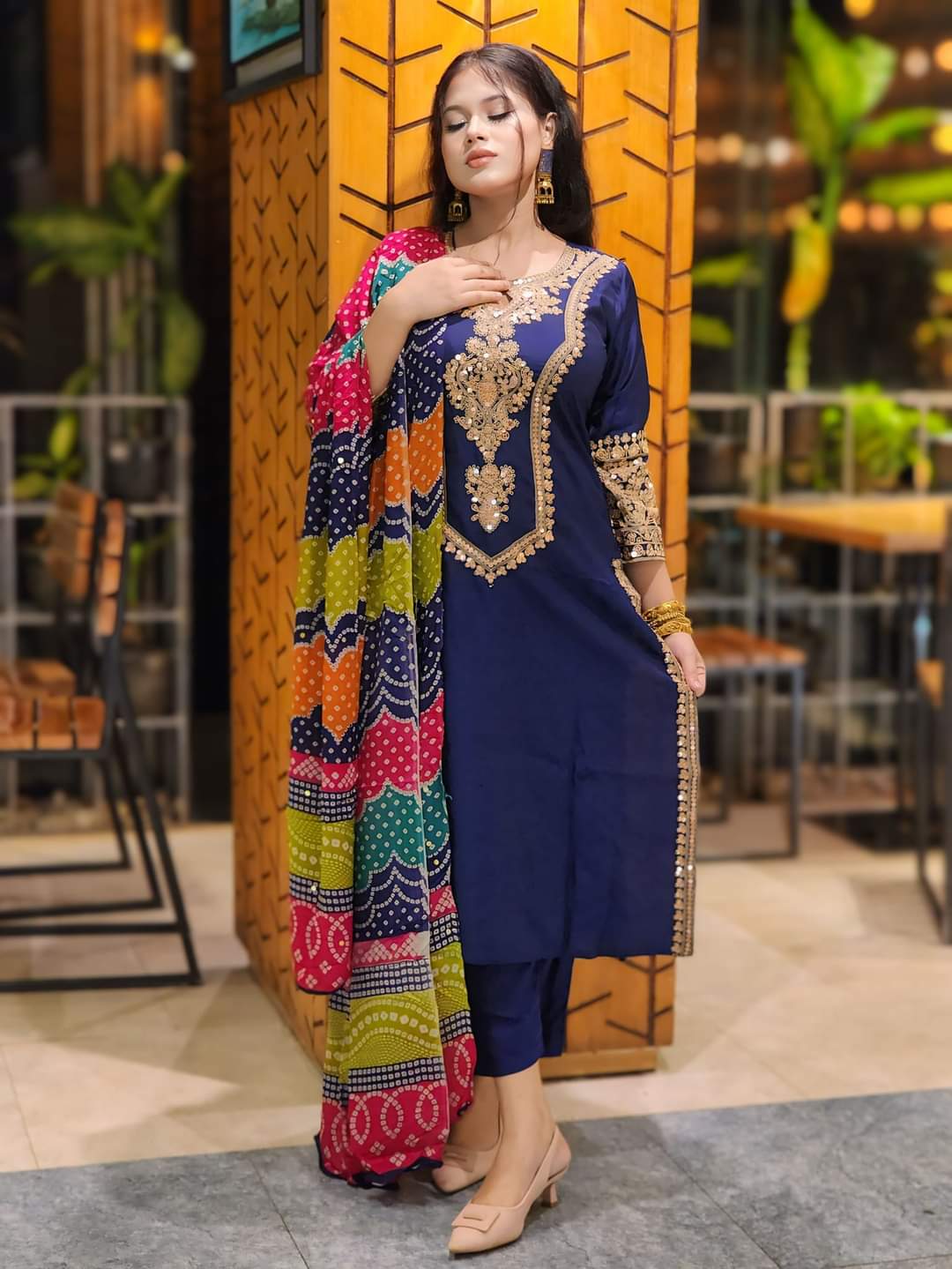 Linen Sequence Three Piece