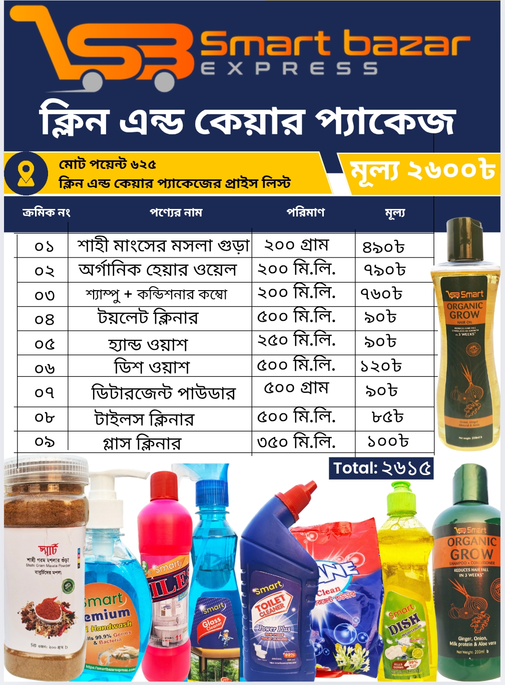 Clean & Care Package