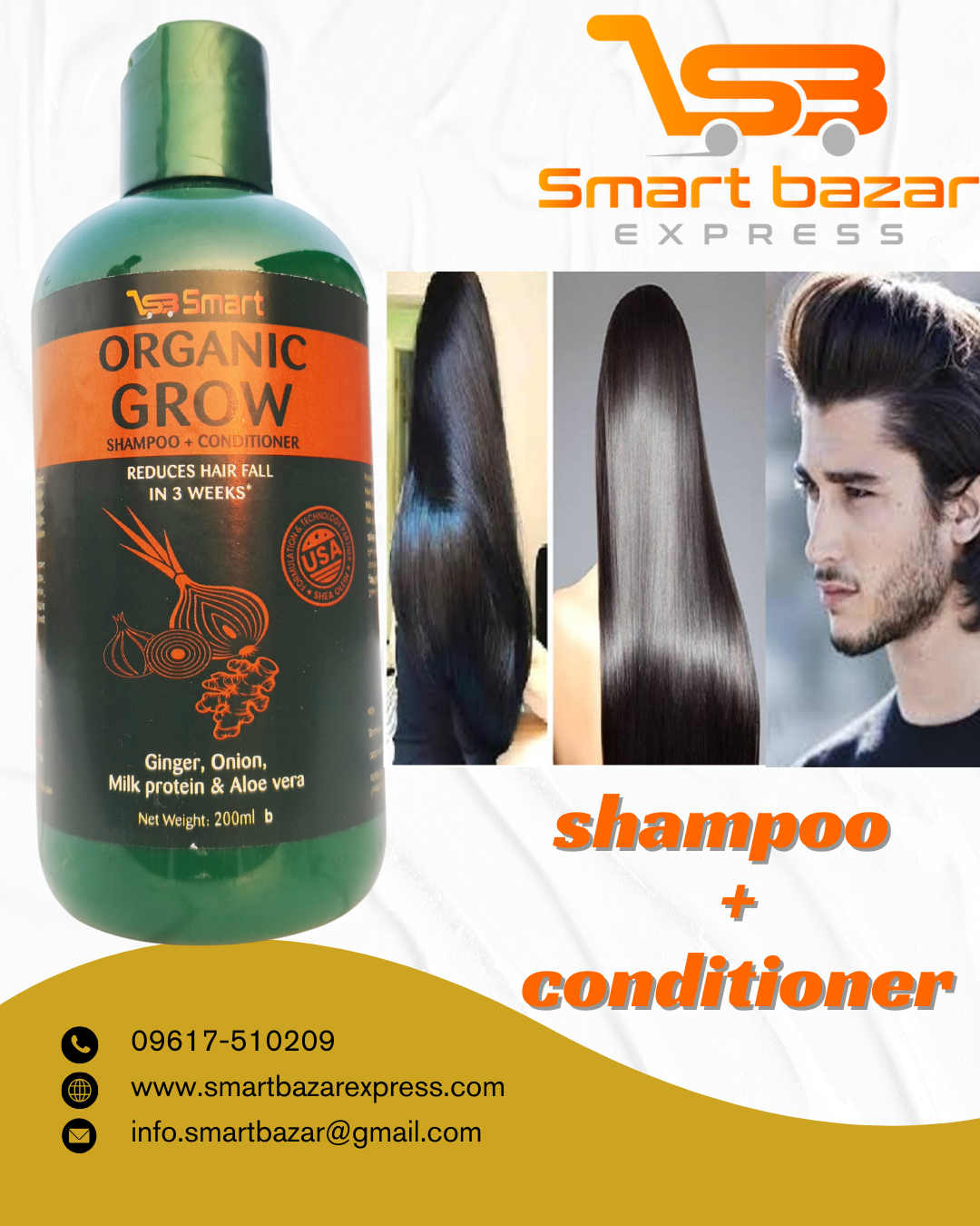 Smart Shampoo + Conditioner Combo